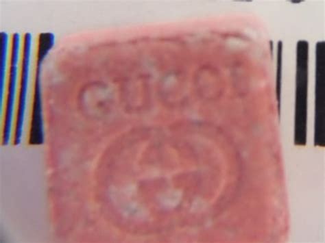 drug called gucci|pink Gucci pill.